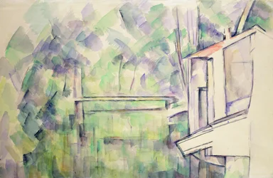 Mühle am Fluss, 1900